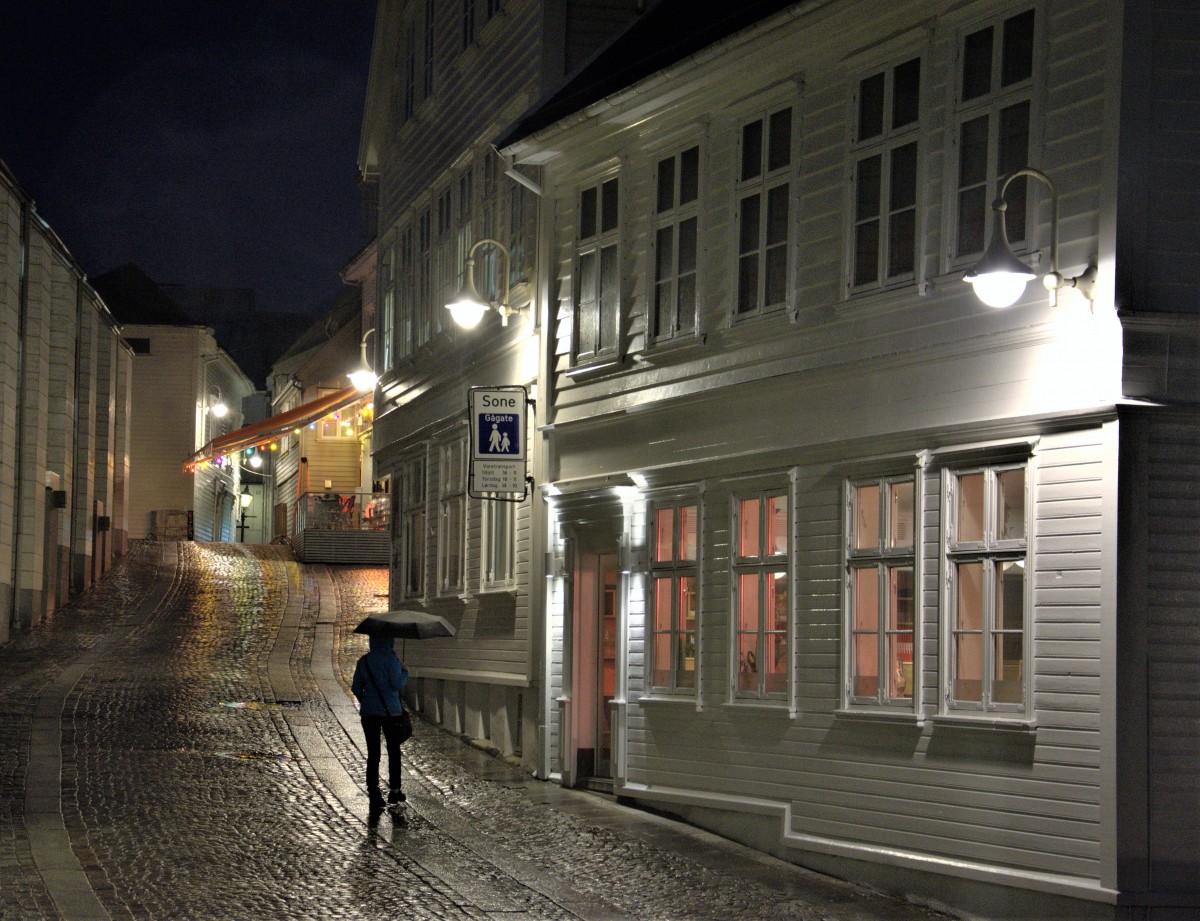 Zdjęcia: Centrum miasta, Stavanger, Jasność wieczorem, NORWEGIA Zdjęcia: Centrum miasta, Stavanger, Jasność wieczorem, NORWEGIA