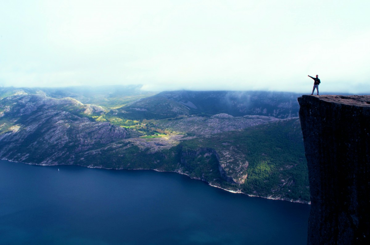 Zdjęcia: Lysefjord, Ryfylke, Preikestolen3, NORWEGIA Zdjęcia: Lysefjord, Ryfylke, Preikestolen3, NORWEGIA