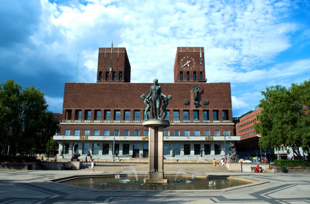 Zdjęcia: Ratusz, Oslo, Oslo, NORWEGIA Zdjęcia: Ratusz, Oslo, Oslo, NORWEGIA