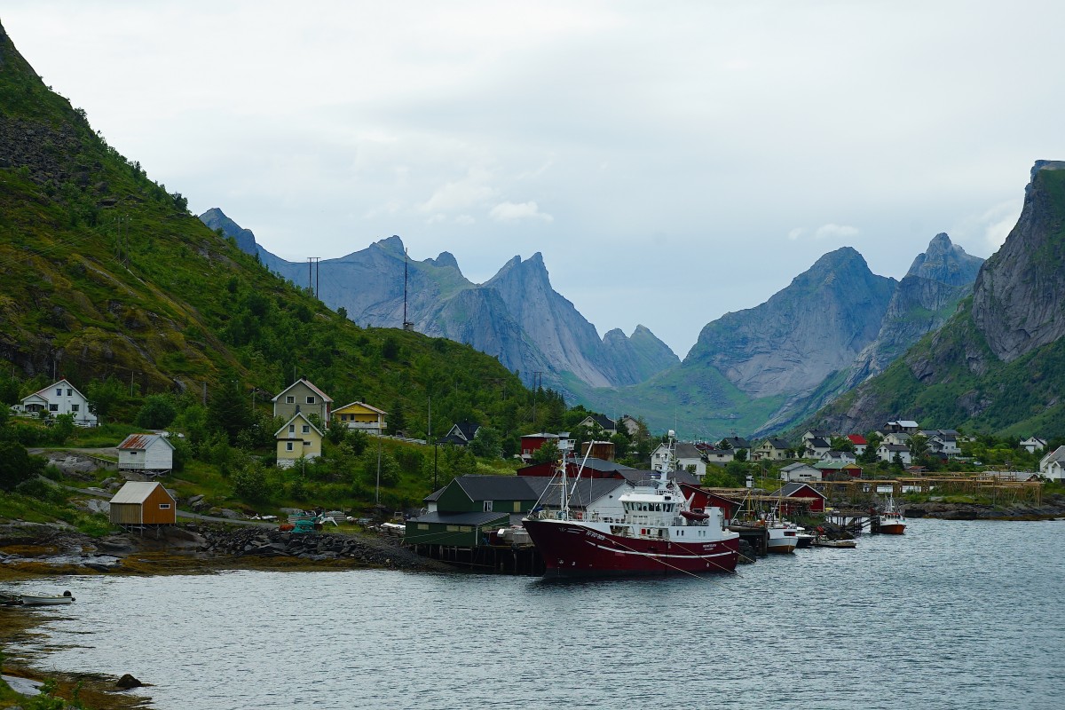 Zdjęcia: Reine, Lofoty, Taaaki pejzaż, NORWEGIA Zdjęcia: Reine, Lofoty, Taaaki pejzaż, NORWEGIA