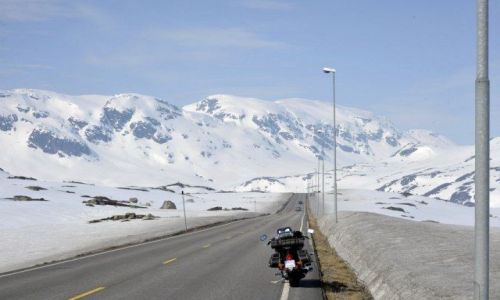 Zdjecie NORWEGIA / pnocny-zachd  / pasmo grskie / Wielkanoc 2011 , troszk za szybko wystartowaem