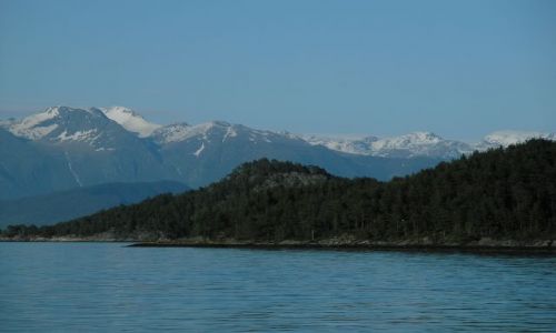 Zdjecie NORWEGIA / zach wybrzeze / Onarheim / pocztwka z Norwegii