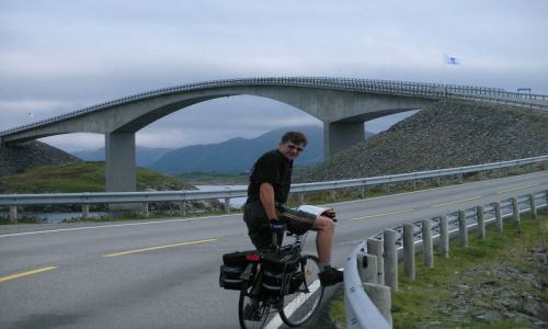 Zdjecie NORWEGIA / pnoc / Kristiansund  / droga atlantycka