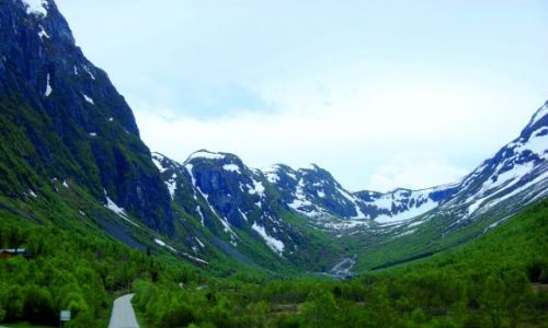 Zdjecie NORWEGIA / Droga nr 60 / Gdzie w cudownej Norwegii / Taki sobie widok z drogi nr 60 Norwegia