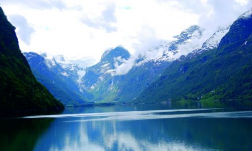 Zdjecie NORWEGIA / Norwegia / Nad fjordem / I jak tu nie kocha Norwegii 3