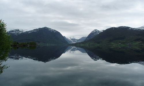 Zdjecie NORWEGIA / nordland / nordland / norweskie fiordy