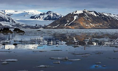 Zdjecie NORWEGIA / Spitsbergen / Hornsund / Fiord