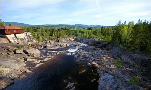 Zdjcie NORWEGIA / -Telemark / Kongsberg / Krajobraz