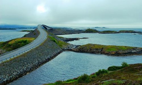Zdjecie NORWEGIA / more og romsdal / Atlantic Road / Atlantic Road