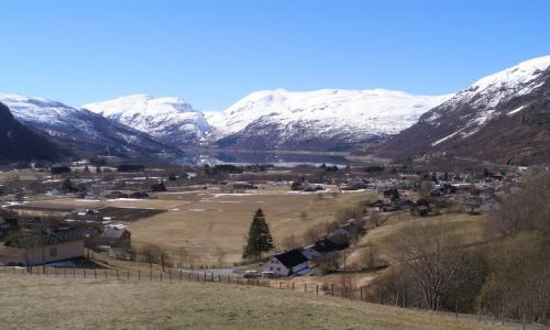 Zdjęcie NORWEGIA / brak / Trasa Bergen-Oslo / Miasteczko