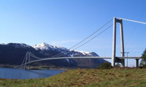 Zdjęcie NORWEGIA / brak / Most do Kristiansund / Most
