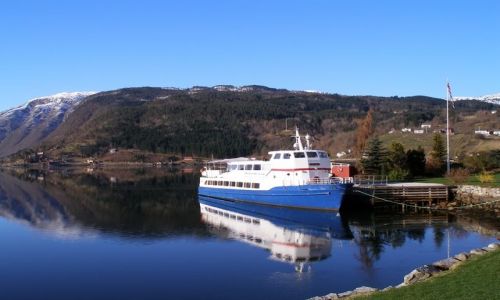 Zdjęcie NORWEGIA / brak / Trasa Bergen-Oslo / Nad Fiordem