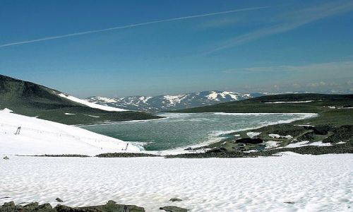 Zdjecie NORWEGIA / - / Norwegia / na szlaku na Galdhopiggen