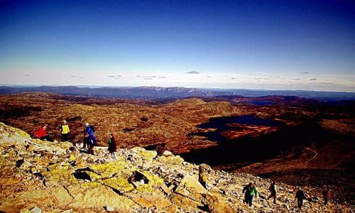 Zdjcie NORWEGIA / - / Rjukan / Gaustatoppen