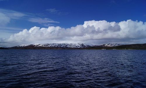 Zdjecie NORWEGIA / Nord-Norge / Tromso-Torsvag / Bkit Nieba