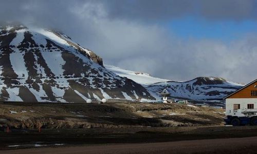 Zdjcie NORWEGIA / Spitsbergen / Ny Alesund / Anteny