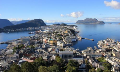 Zdjecie NORWEGIA / Møre og Romsdal / Ålesund / :)