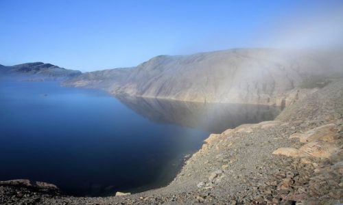 Zdjcie NORWEGIA / Sirdal / Langavatn / MGLISTY PORANEK_2