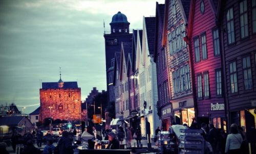 Zdjęcie NORWEGIA / Hordeland / Bergen / Bryggen