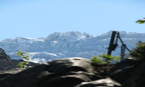 Zdjęcie NORWEGIA / Odda / Odda / Lodowiec latem