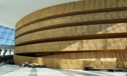 Zdjecie NORWEGIA / Oslo / Oslo / Foyer opery w Oslo