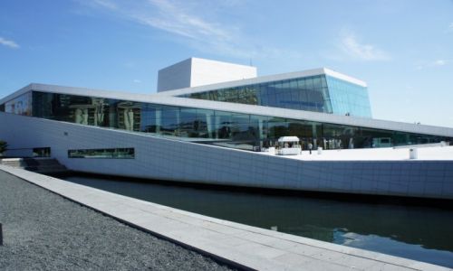 Zdjecie NORWEGIA / Oslo / Oslo / Na styku morza z ldem