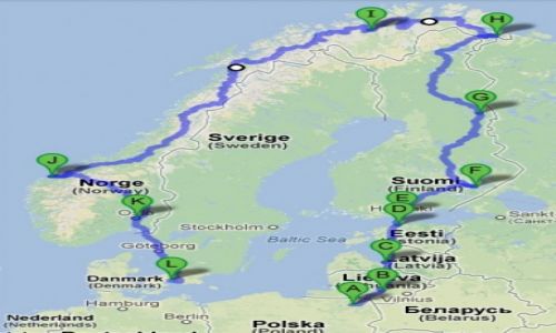 Zdjecie NORWEGIA / caa / fiordy / Skandynawia