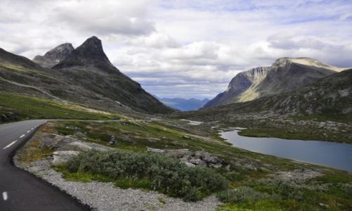 Zdjecie NORWEGIA / Trollstigen / Norwegia / Droga nr 13