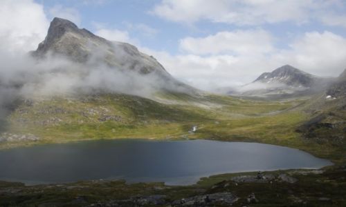 Zdjęcie NORWEGIA / Rauma / Trollstigen / Na drodze krajowej nr 63, okolice Drabiny Trolli