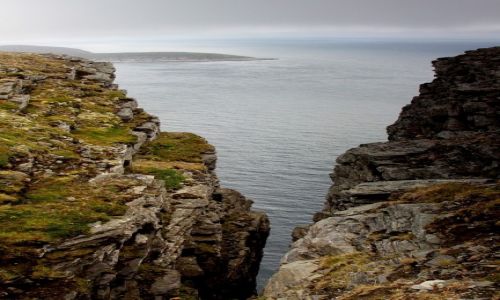 Zdjecie NORWEGIA / pn-wsch Norwegia / Nordkapp / Widok z Nordkapp...