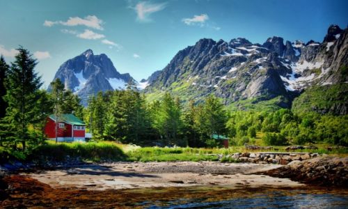 Zdjecie NORWEGIA / Lofoty / StoreMolla / LOFOTY