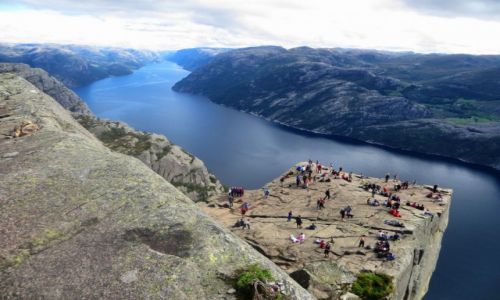 Zdjecie NORWEGIA / ROGALAND / JORPELAND / PREOKOSTOLEN