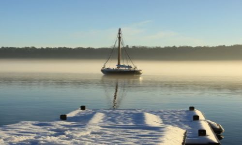 Zdjęcie NORWEGIA / Oslo / Oslo Fiord / Zimowe krajobrazy