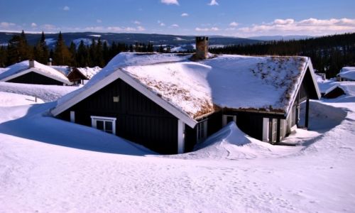 Zdjecie NORWEGIA / Hedmark / Trysil / zima