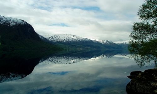 Zdjecie NORWEGIA / Sogn og Fjordane / Sogn og Fjordane / fiord