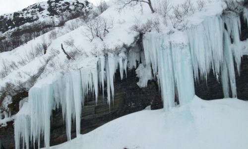 Zdjecie NORWEGIA / - / paskowy Hardangervidda / lodowa kraina