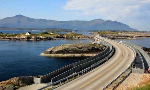 Zdjcie NORWEGIA / Kristiansund  / Molde / Droga Atlantycka