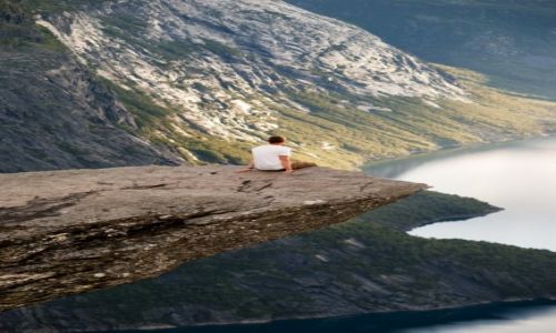 Zdjecie NORWEGIA / Odda / Trolltunga / ...