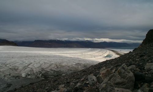 Zdjęcie NORWEGIA / Svalbard / Widok na Viedefjord..... / Przedsmak Bieguna