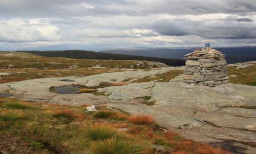 Zdjęcie NORWEGIA / Bergen / Urliken / Górki i chmurki