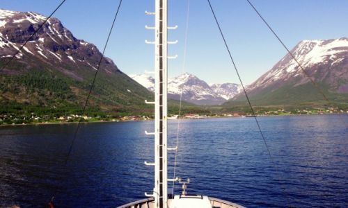 Zdjecie NORWEGIA / Troms / Okolice Tromso / Fiordy