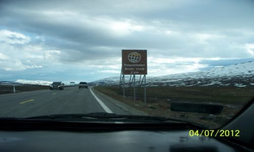 Zdjęcie NORWEGIA / - / Droga E6 / W kirunku