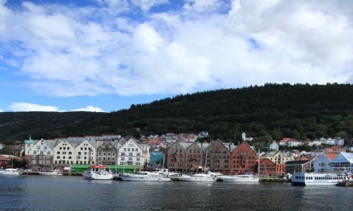 Zdjcie NORWEGIA / Bergen / Bryggen / Przysta