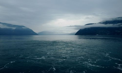 Zdj�cie NORWEGIA / sogn og fjordane / niedaleko Laerdal / Fiord 1