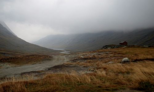 Zdjęcie NORWEGIA / sogn og fjordane / Djupvass hytta / wysoko