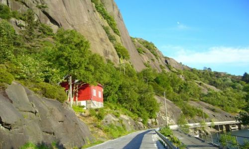 Zdjcie NORWEGIA / ok. Flekkefjord / Bu / Domek