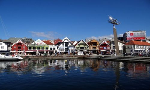 Zdjcie NORWEGIA / Rogaland / Stavanger / W porcie.