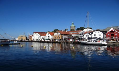 Zdjcie NORWEGIA / Rogaland / Stavanger / Spacerem po porcie.