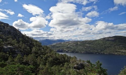 Zdjecie NORWEGIA / Rogaland / Stavanger / Widok na gry.