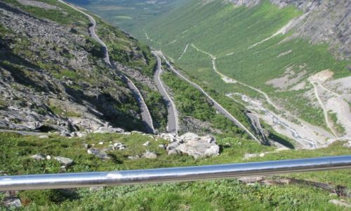 Zdjecie NORWEGIA / Norwegia / Trasa Troli / Norwegia-motocyklem